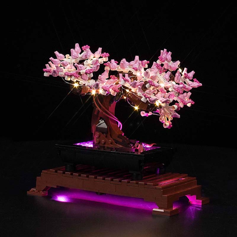 Bonsai Garden Lego - Lazishi LED 10281 set is suitable