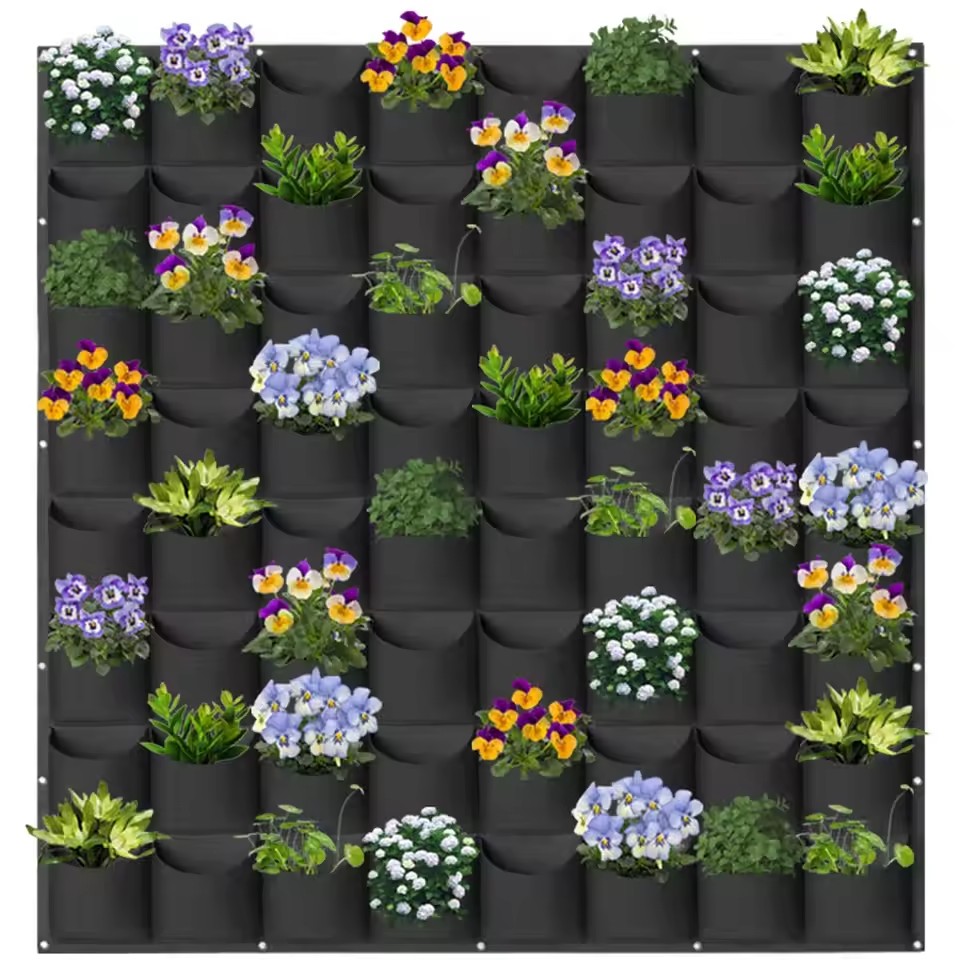 Bonsai Vertical Garden - Wall Hanging Planting Bag Multiple Pockets