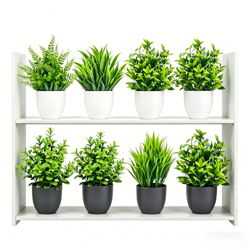 Bonsai Gardenia - 4pcs/set Mini Artificial Plants Potted Indoor