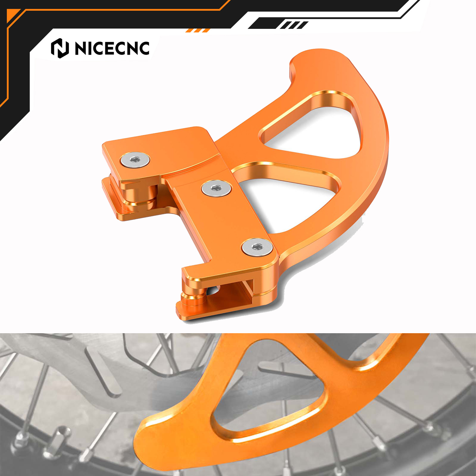 Husqvarna Chainsaw 450 - NICECNC Rear Brake Disc Guard For