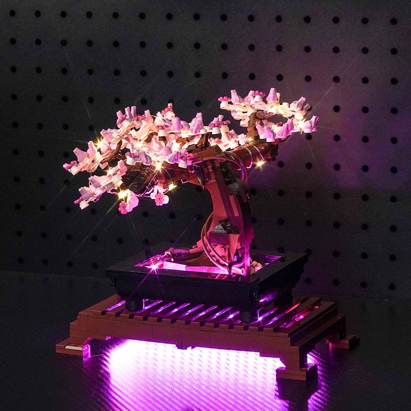 Lazishi LED 10281 set is suita - огляд і ціна Bonsai Garden Lego