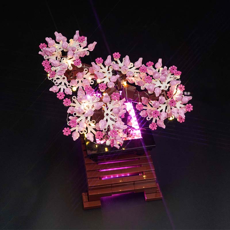 Lazishi LED 10281 set is suita - огляд і ціна Bonsai Garden Lego