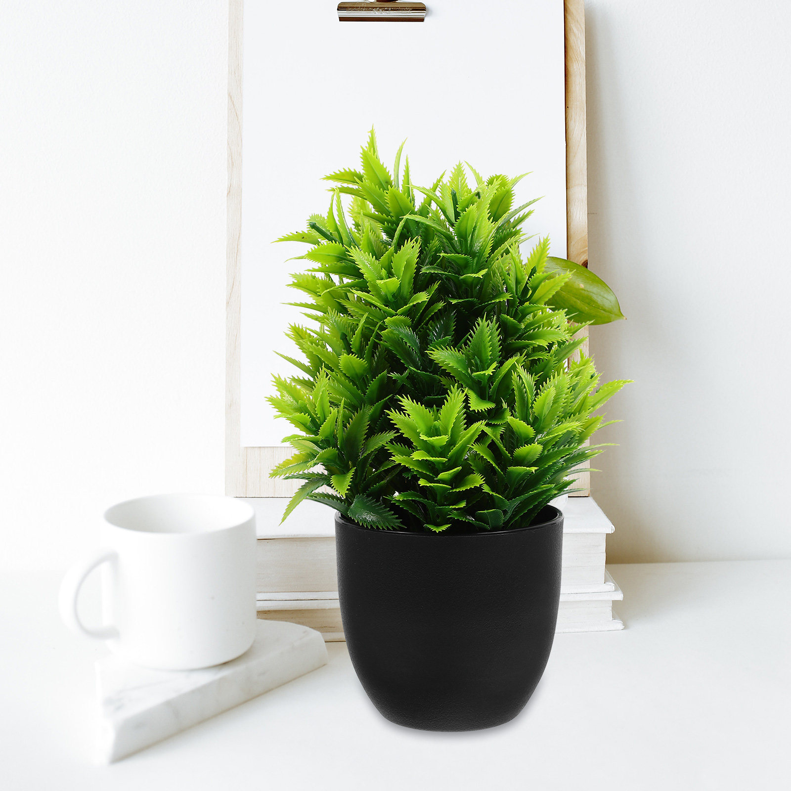 4Pcs Artificial Green Plants B - огляд і ціна Bonsai Garden Restaurant
