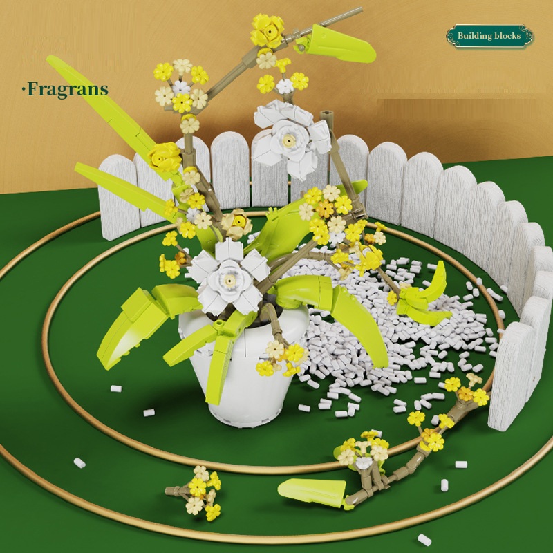 Building Block Flower Orchid S - огляд і ціна Bonsai Garden Lego