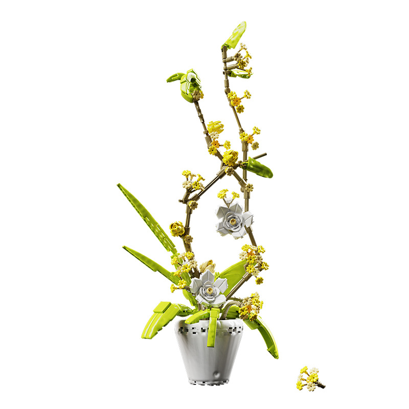 Building Block Flower Orchid S - огляд і ціна Bonsai Garden Lego