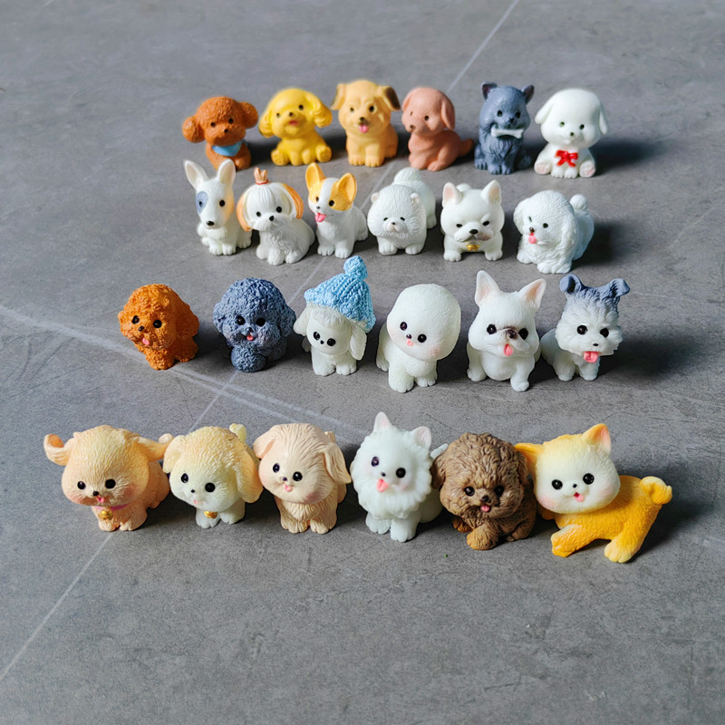12pc Cute Small Dog Puppy Anim - огляд і ціна Bonsai Gardenia