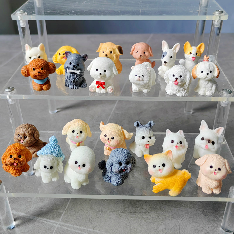 12pc Cute Small Dog Puppy Anim - огляд і ціна Bonsai Gardenia