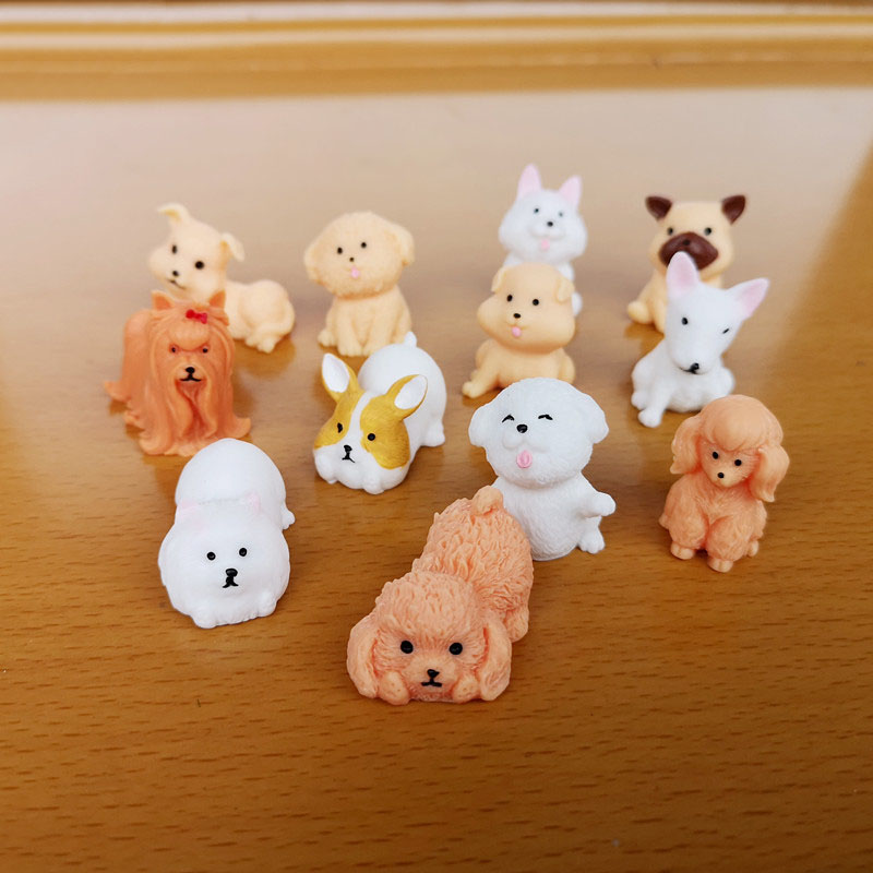 12pc Cute Small Dog Puppy Anim - огляд і ціна Bonsai Gardenia