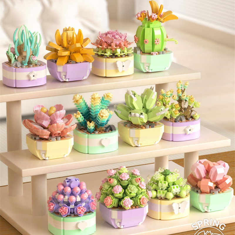 Flower Succulents Building Blo - огляд і ціна Bonsai Garden Lego