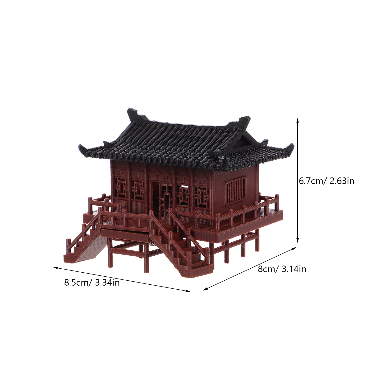 Lightweight Miniature Pavilion - огляд і ціна Bonsai Garden Set Up