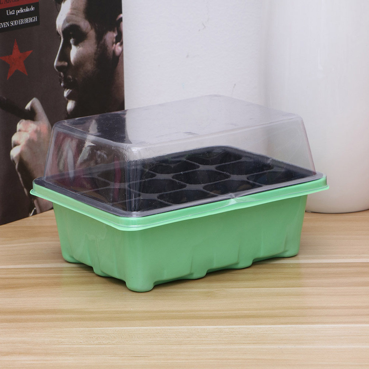1Pcs Transparent Lid Nursery B - огляд і ціна Bonsai Garden Nursery