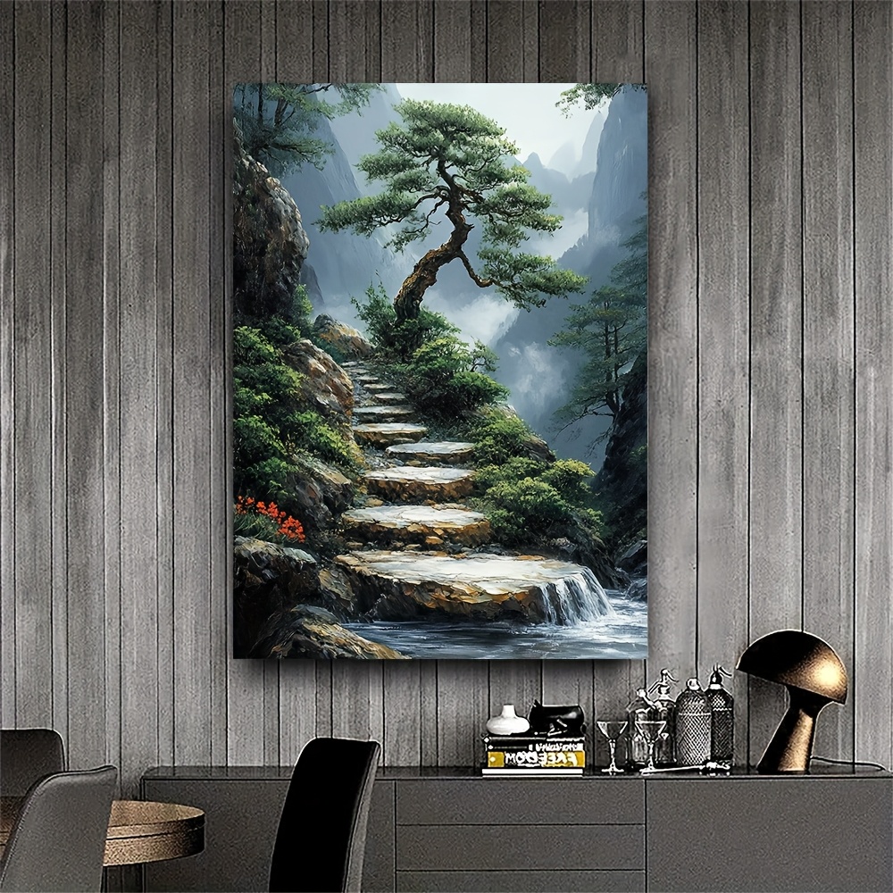 Zen Garden Canvas Artwork Feat - огляд і ціна Bonsai Vertical Garden