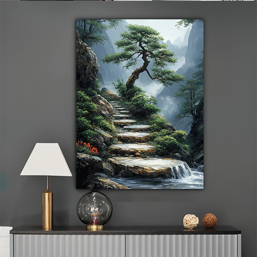 Zen Garden Canvas Artwork Feat - огляд і ціна Bonsai Vertical Garden