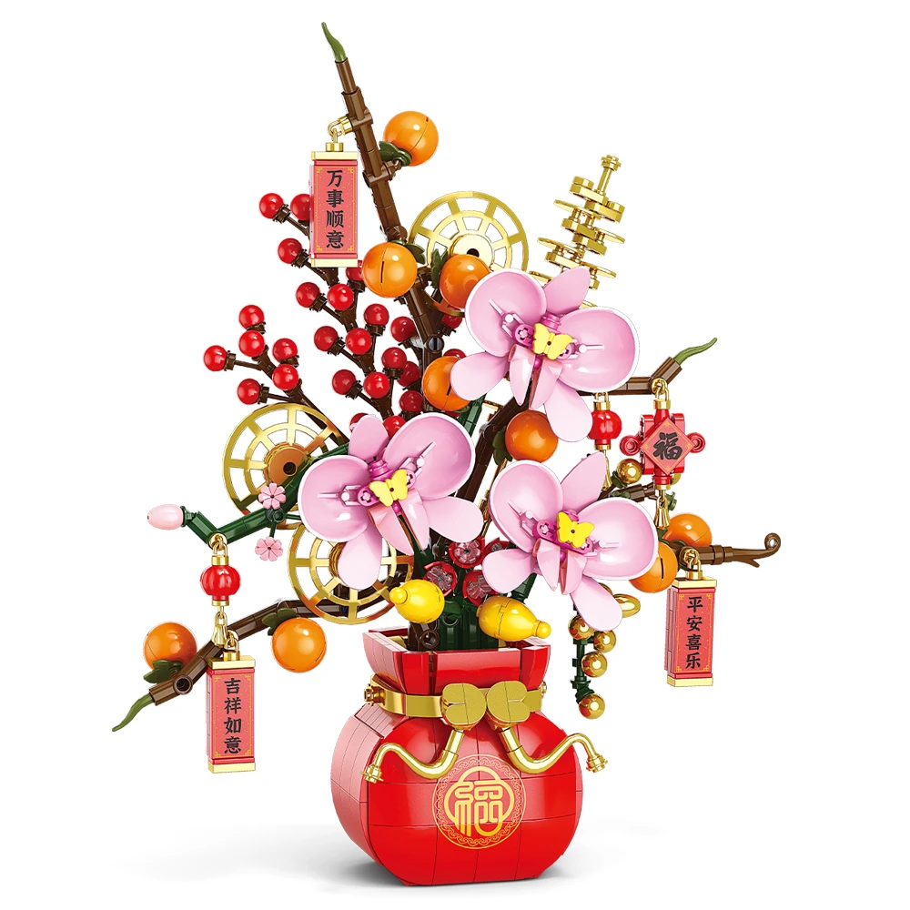 City Creativity Flower Bouquet - огляд і ціна Bonsai Garden Lego