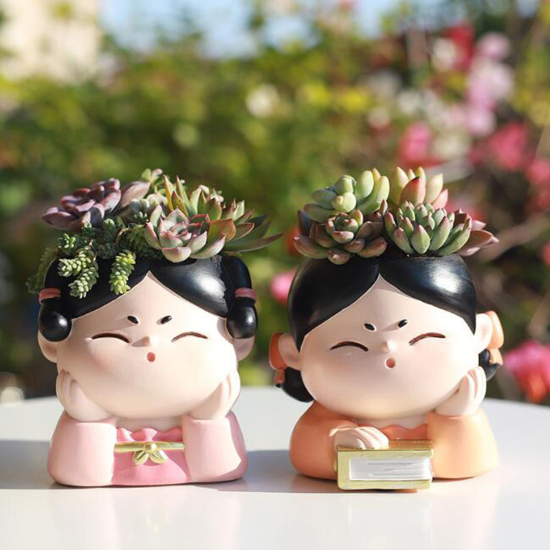 Resin Tang Dynasty Lady Nurser - огляд і ціна Bonsai Garden Nursery