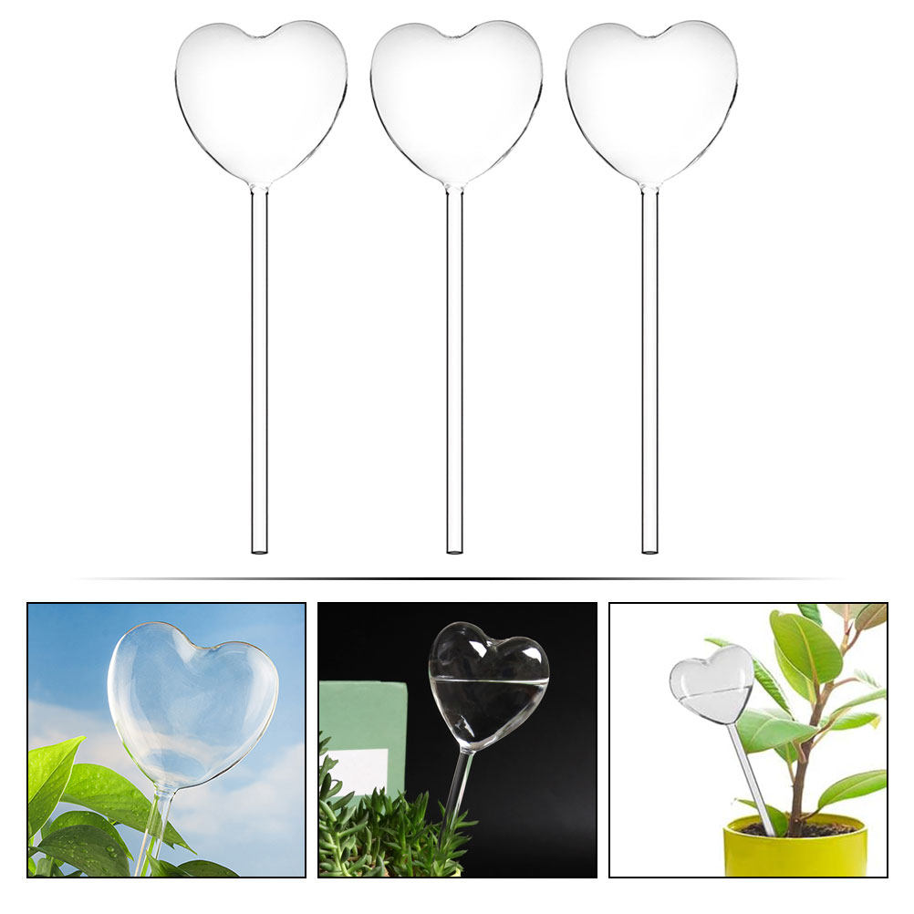 3Pcs Heart Shaped Glass Self W - огляд і ціна Bonsai Gardenia