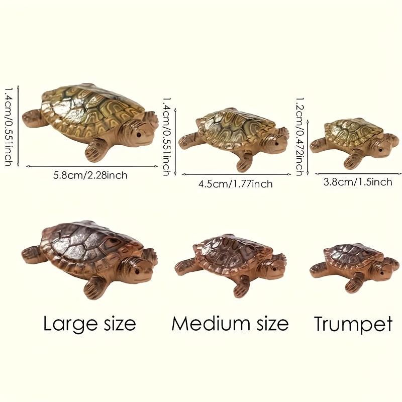 6 Mini Turtle Statues for Aqua - огляд і ціна Bonsai Gardenia