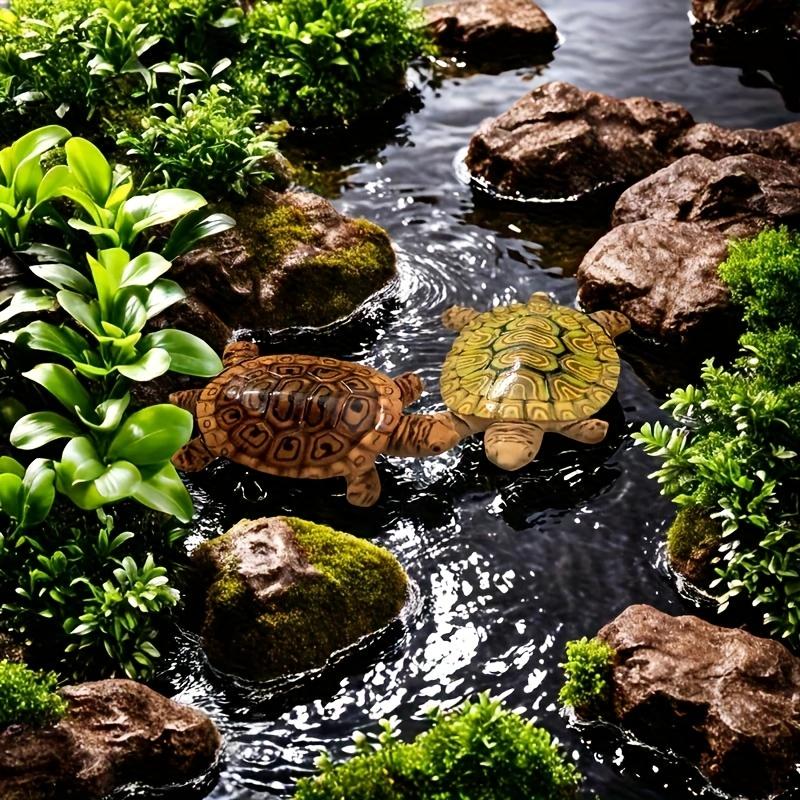 6 Mini Turtle Statues for Aqua - огляд і ціна Bonsai Gardenia
