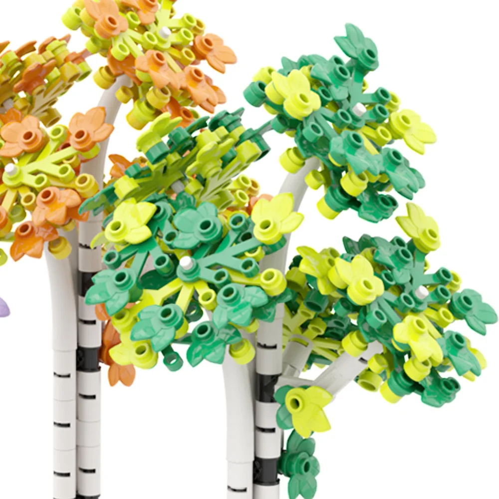 152PCS MOC Building Blocks Gar - огляд і ціна Bonsai Garden Lego