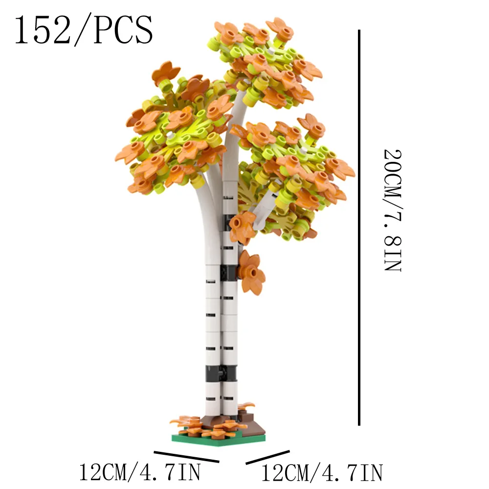 152PCS MOC Building Blocks Gar - огляд і ціна Bonsai Garden Lego