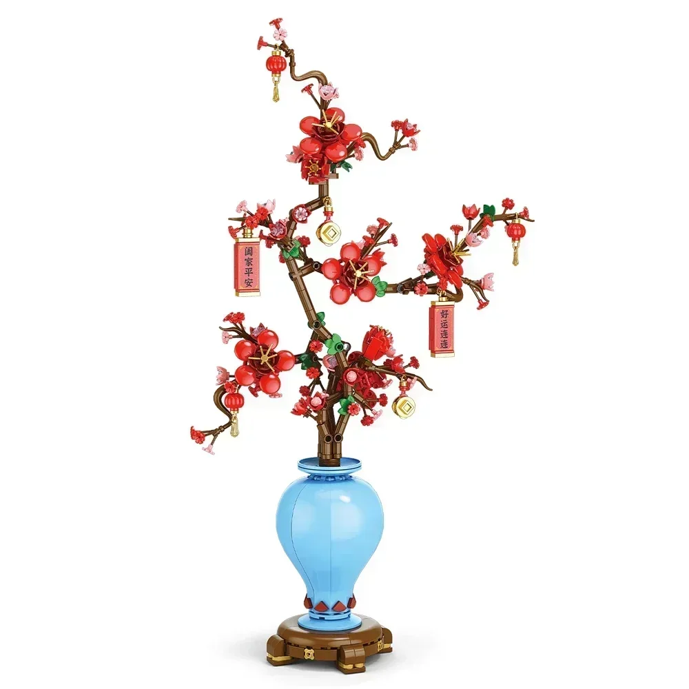 Creative City Bouquet, Peach B - огляд і ціна Bonsai Garden Lego