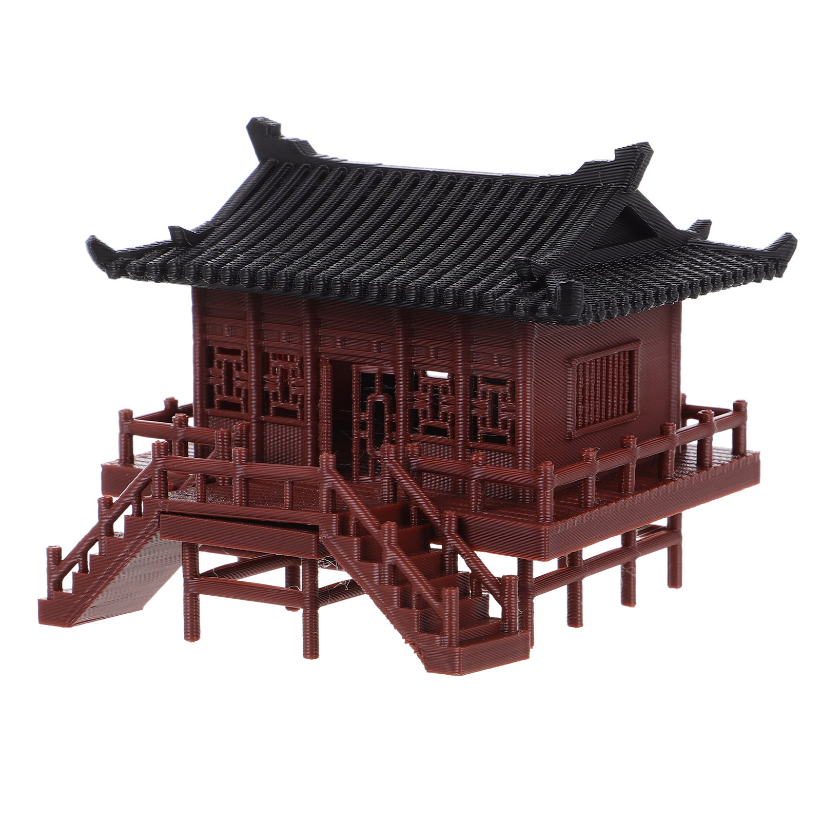Realistic Miniature Pavilion O - огляд і ціна Bonsai Garden Set Up