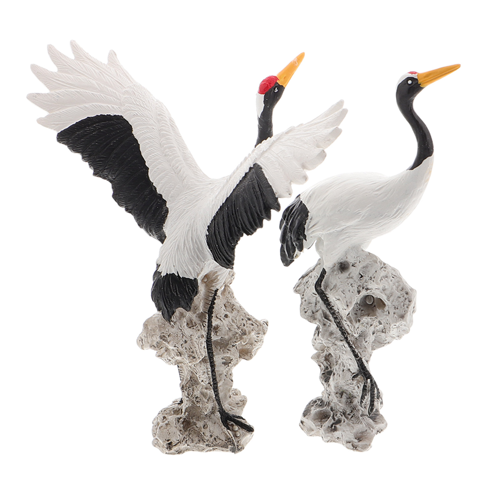 2Pcs Elegant Crane Statues Sim - огляд і ціна Bonsai Garden Set Up