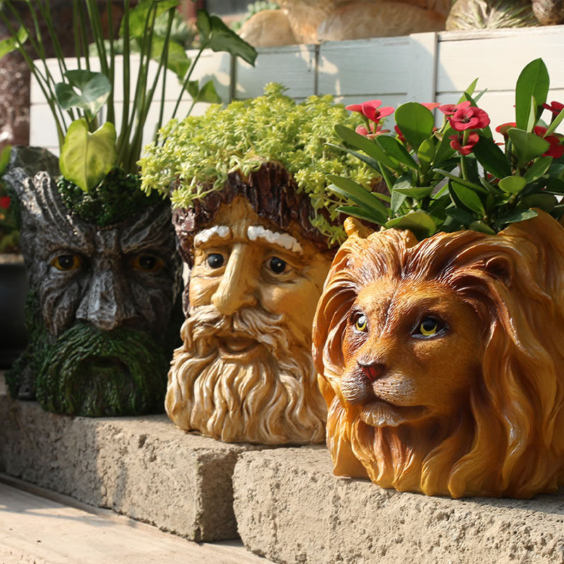 3D Animal Head Vase Cartoon Fi - огляд і ціна Bonsai Garden Nursery