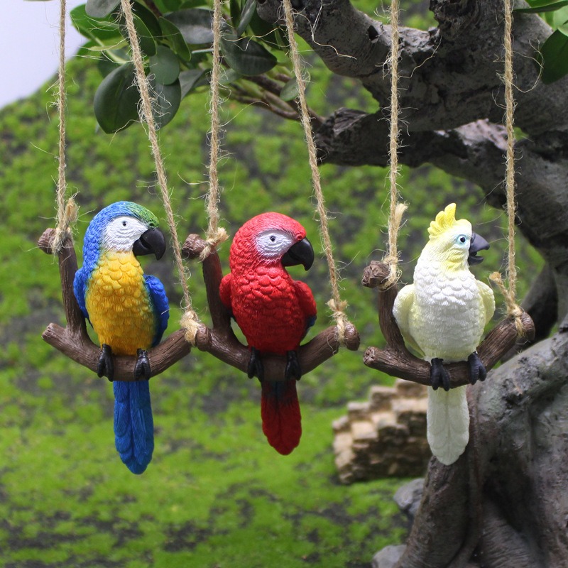 1Pcs Creative Swing Parrot Res - огляд і ціна Bonsai Gardenia