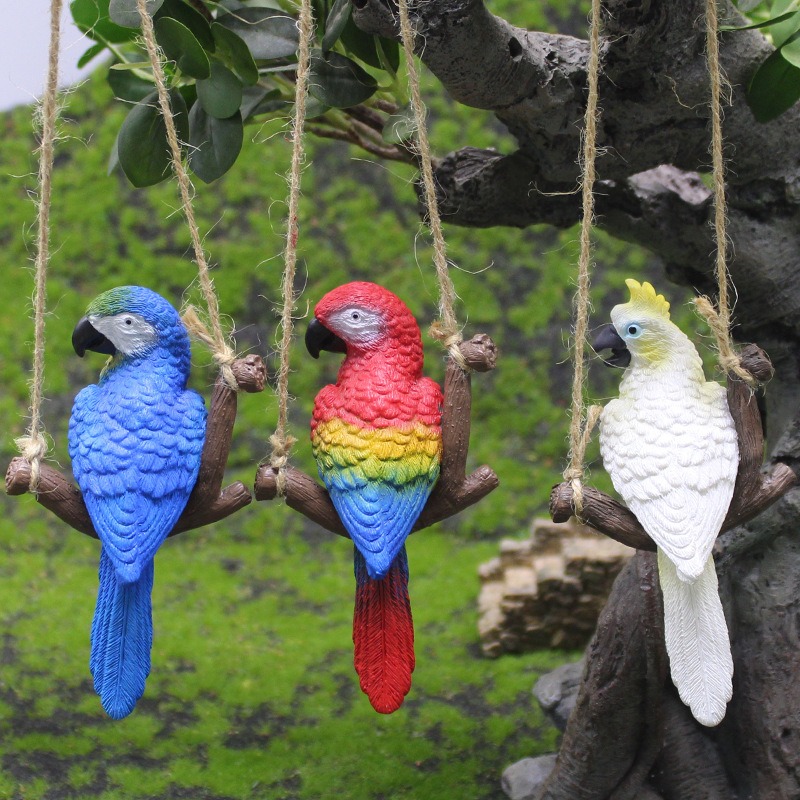 1Pcs Creative Swing Parrot Res - огляд і ціна Bonsai Gardenia