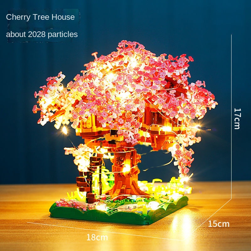 Cherry Bonsai Tree Building Bl - огляд і ціна Bonsai Garden Lego