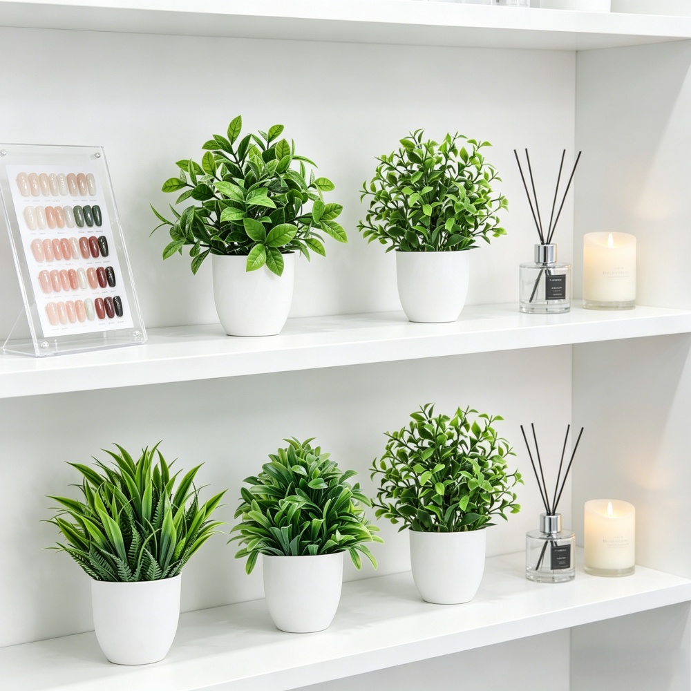 4pcs/set Mini Artificial Plant - огляд і ціна Bonsai Gardenia