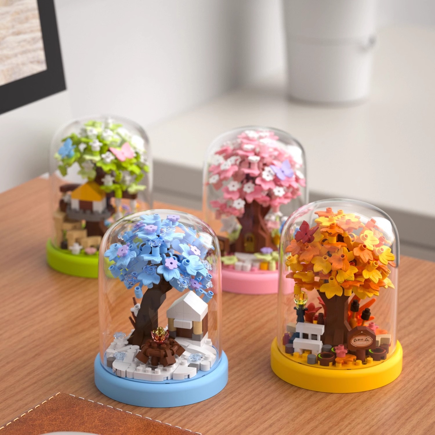 Mini Cherry Blossom Tree House - огляд і ціна Bonsai Garden Lego