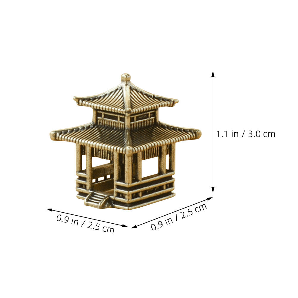 Brass Pavilion Ornament Vintag - огляд і ціна Bonsai Garden Set Up