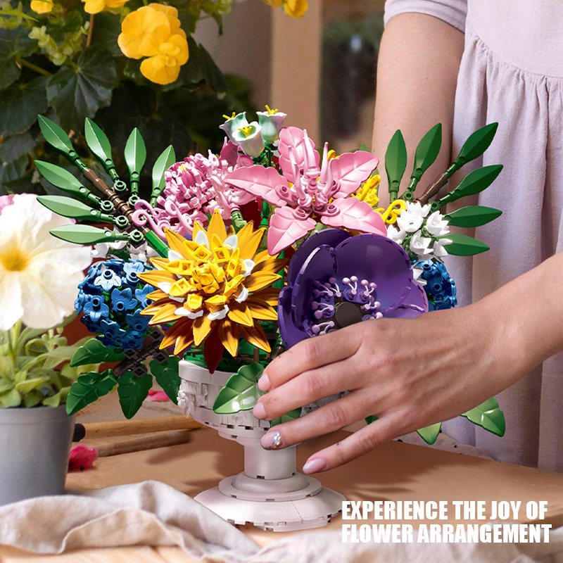 Creative 1081Pcs Flower Garden - огляд і ціна Bonsai Garden Lego