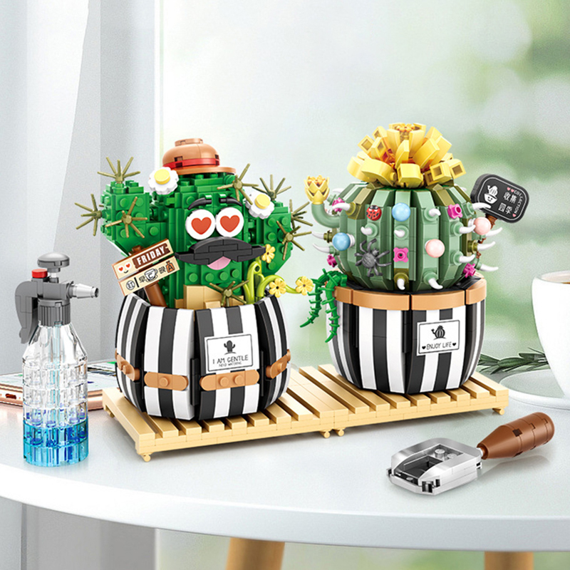 Creative Building Blocks Succu - огляд і ціна Bonsai Garden Lego