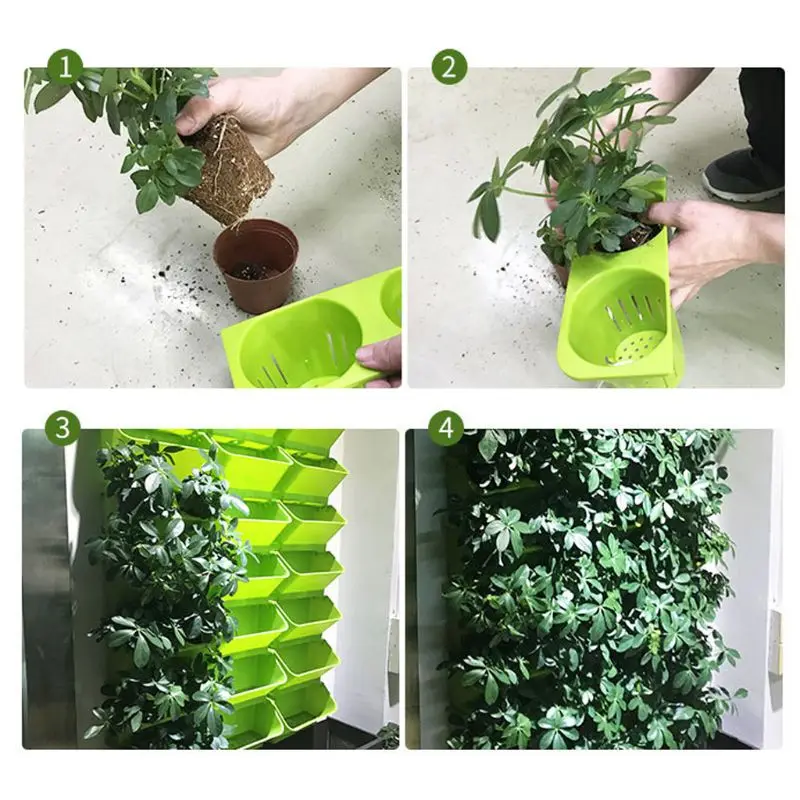 Stackable Flower Pot Wall Hang - огляд і ціна Bonsai Vertical Garden
