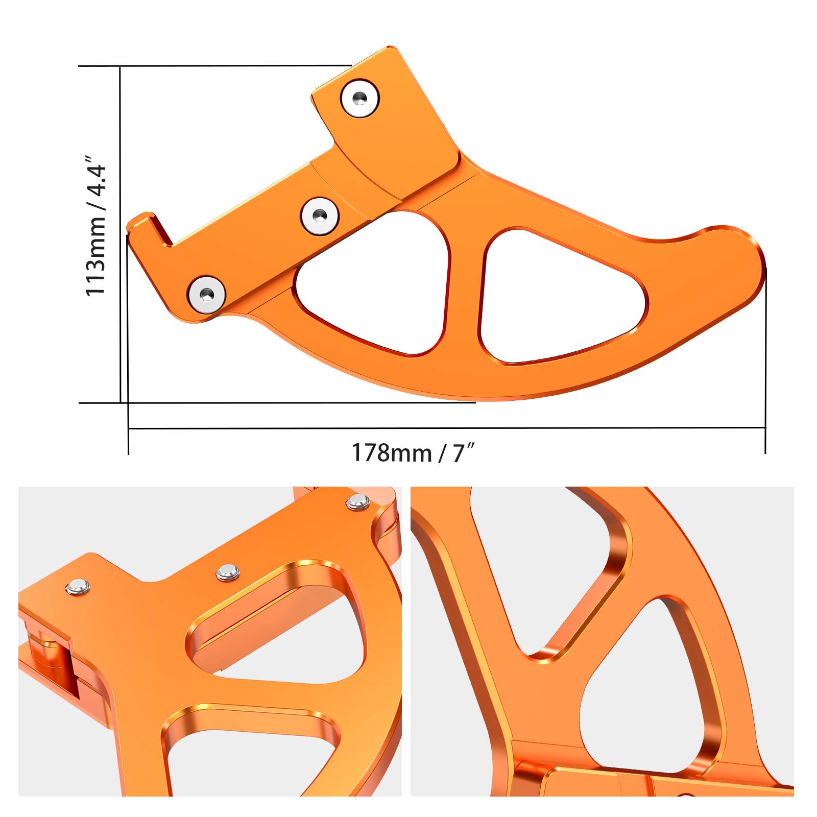 NICECNC Rear Brake Disc Guard  - огляд і ціна Husqvarna Chainsaw 450