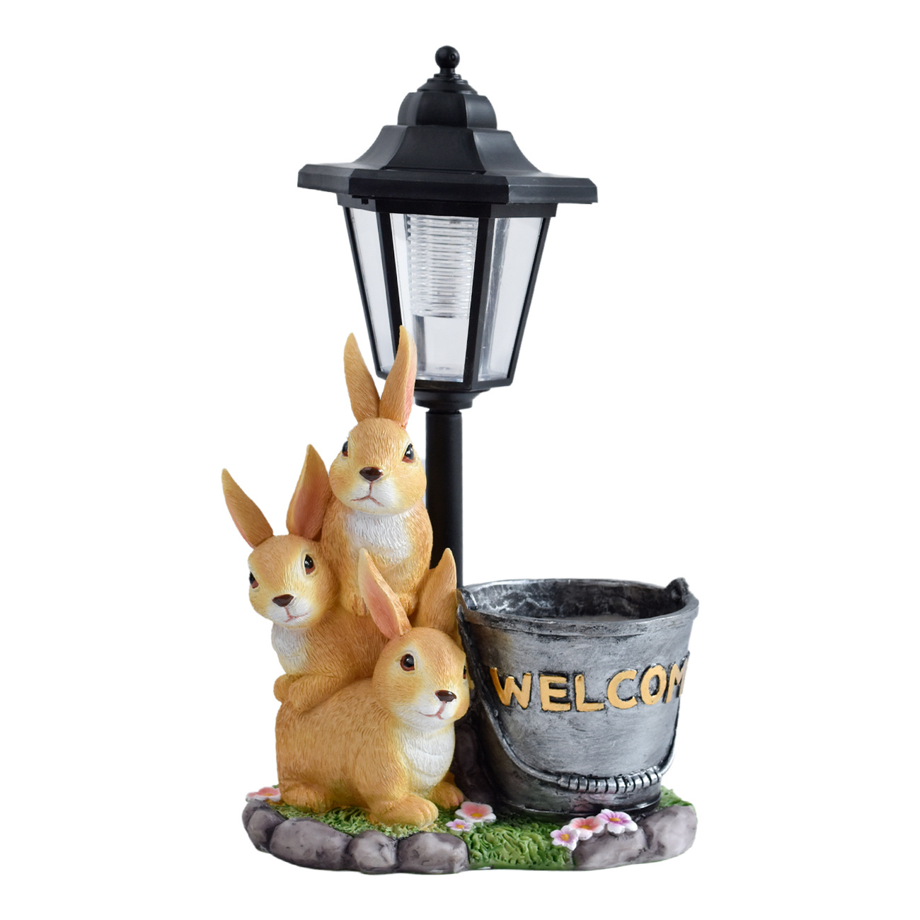 New rabbit solar garden light  - огляд і ціна Bonsai Gardenia