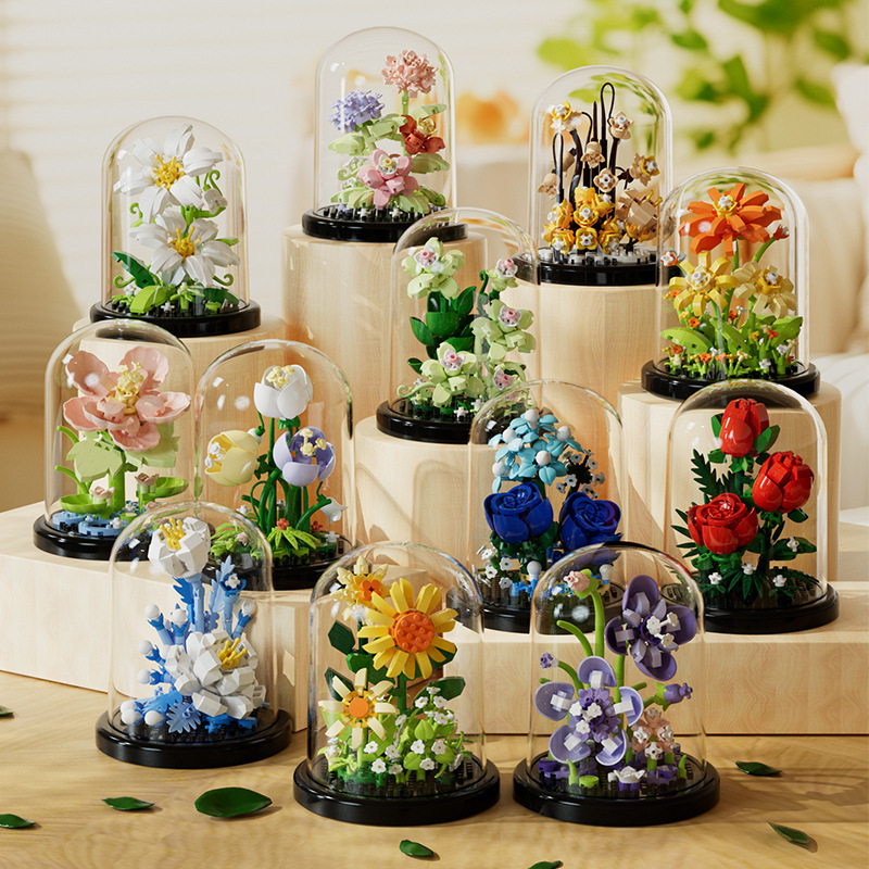 Flower Bouquet Bonsai Building - огляд і ціна Bonsai Garden Lego