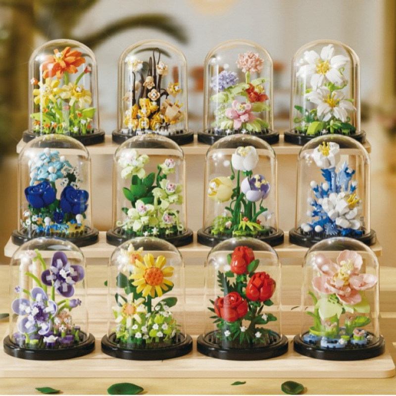 Flower Bouquet Bonsai Building - огляд і ціна Bonsai Garden Lego